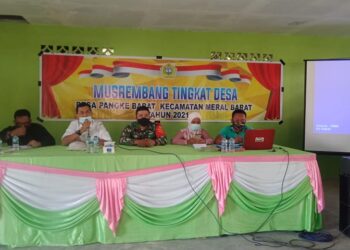 Musrebang Desa Pangke Barat, Penerima BLT TA 2021 Berjumlah 179 KK