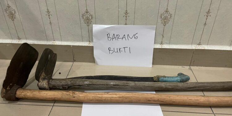 Polres Karimun Tangkap Pelaku Karhutla Di Guntung Punak