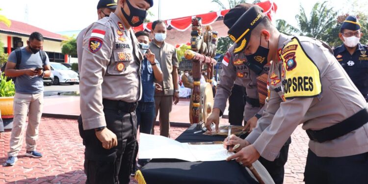 Menuju Zona Integritas, Polres Karimun Komitmen Beri Pelayanan Terbaik
