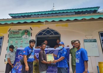 Baksos Hingga Ke Pulau, IMDI Karimun Bantu Pembangunan Surau Al-Jannah Di Pulau Jang