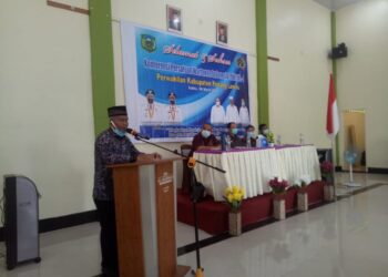 Wakil Bupati  Buka  Konferensi PWI Ke IV Palas