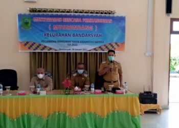 Ketua Komisi I DPRD Kabupaten Natuna Hadiri Musrenbang Kelurahan Bandarsyah