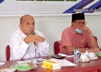 Ketua Komisi I DPRD Natuna Hadiri Musrenbangdes Desa Sungai Ulu