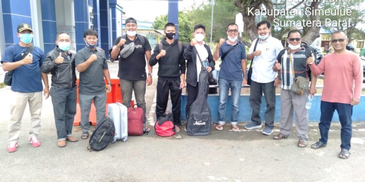 Gelar Pertandingan Silaturahmi, Team Tenis Meja Kabupaten Sinabang Sabut Tim PTMSI Singkil