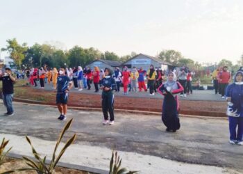 Pemkab Lingga Gelar Car Free Day Bersama HIPMI