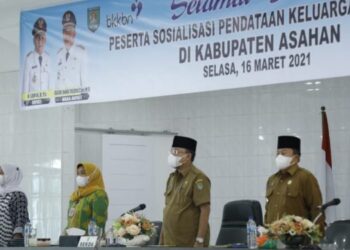 Bupati Asahan Buka Sosialisasi Pendataan Keluarga Tahun 2021