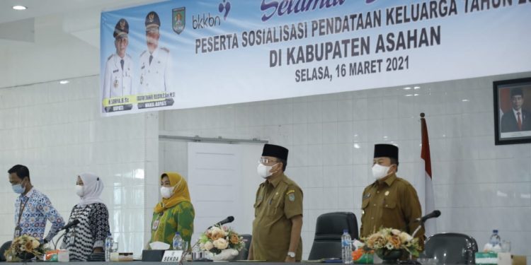 Bupati Asahan Buka Sosialisasi Pendataan Keluarga Tahun 2021
