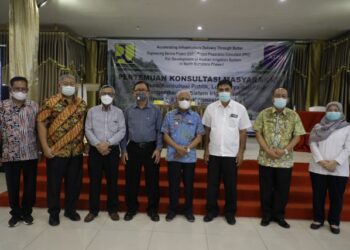 Bupati Asahan Hadiri Pertemuan Konsultasi Masyarakat Sosialisasi Publik
