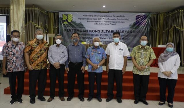 Bupati Asahan Hadiri Pertemuan Konsultasi Masyarakat Sosialisasi Publik