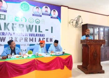Hari ke 2 Rakerwil, BKPRMI Aceh Singkil Sampaikan Program Kegiatan