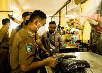 Wakil Bupati Tinjau Pasar Ikan Dan Pasar Sayur Di Dabo Singkep