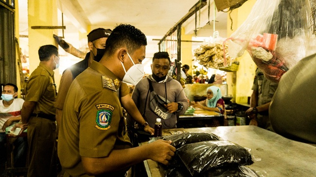 Wakil Bupati Tinjau Pasar Ikan Dan Pasar Sayur Di Dabo Singkep