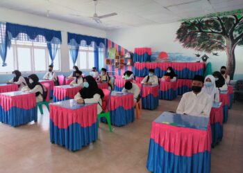 April 2021, Ujian Semester Genap Kelas 6 Dan 9 Secara Tatap Muka