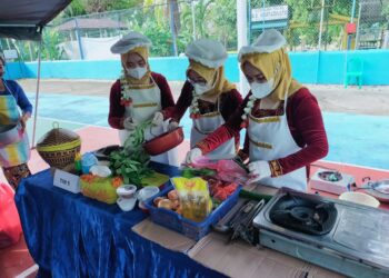 Memperingati Hari Kartini, Jalasenastri Cabang 6 Korcab lV DJA l Gelar Lomba Masak Gunakan Baju Adat