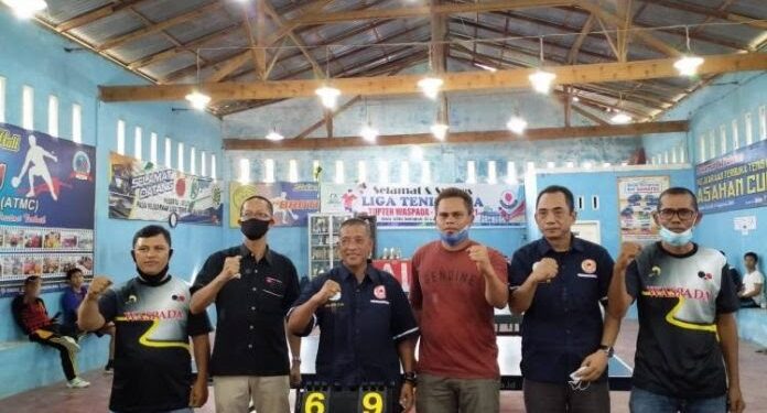 Bupati Asahan Buka Tournamen Liga Tenis Meja Top Ten Waspada 2021