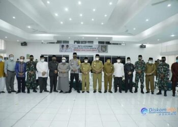 Hadapi Wabah Pandemi Covid-19, Pemkab Asahan Gelar Doa Bersama Lintas Agama