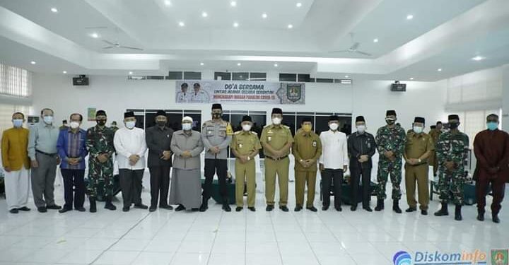 Hadapi Wabah Pandemi Covid-19, Pemkab Asahan Gelar Doa Bersama Lintas Agama