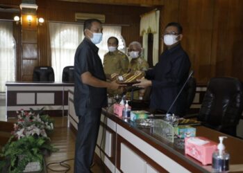 DPRD Asahan Gelar Paripurna Penyampaian LKPJ Bupati Asahan TA 2020