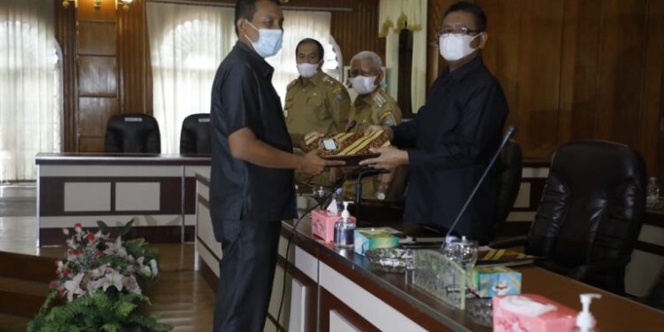 DPRD Asahan Gelar Paripurna Penyampaian LKPJ Bupati Asahan TA 2020