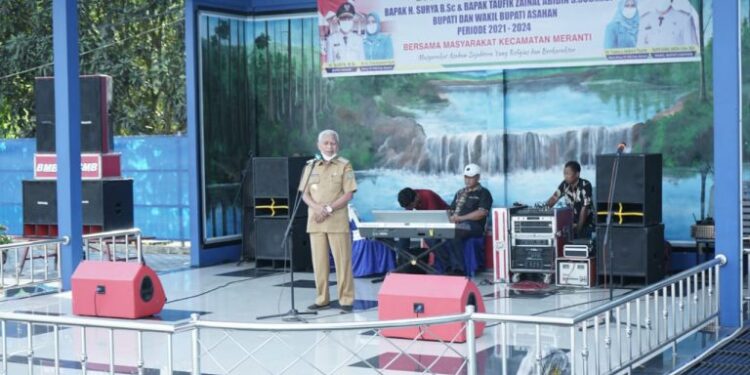 Masyarakat Desa Meranti Gelar Syukuran Atas Terpilihnya Surya Dan Taufik Jadi Kepala Daerah Asahan