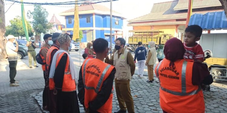 Tim Gabungan Kembali Operasi Penindakan Penerapan Disiplin Protokol Kesehatan