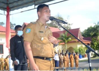 Wakil Bupati Lingga Tegaskan ASN PTT THL Tidak Main Main Saat Jam Kerja