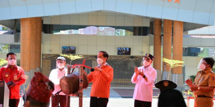 Presiden RI Resmikan Dua Bandara Sekaligus Di Toraja