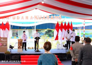 Presiden Resmikan Terminal Baru Bandara Kuabang di Halmahera Utara
