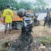 Dua Motor Tabrakan Dengan Motor Roda Tiga, Satu Dilarikan Ke RSUD HM Sani