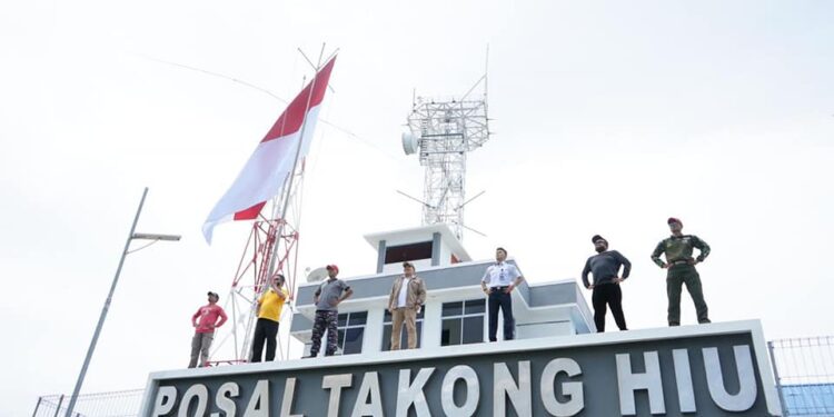 Sekda Karimun Tinjau Posal Tekong Hiu