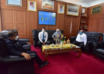 Rafiq Terima Kunjungan Kepala BNI Karimun Terkait Dana KUR BLT dan Dana Desa