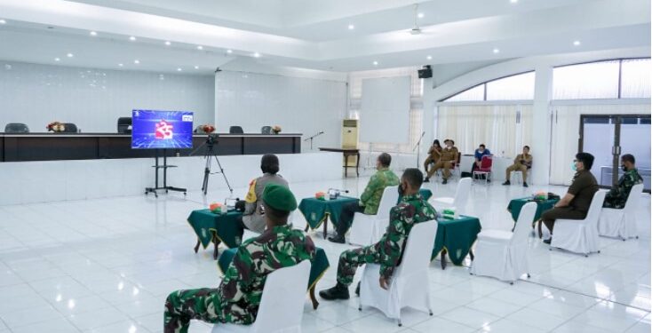 Pemkab Asahan Ikuti Rapat Internal Dan Peringatan Hari Otda ke-25 Secara Virtual