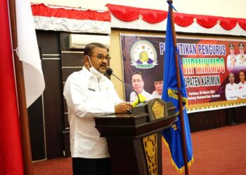 Bupati Karimun Hadiri Pelantikan Hipkimindo