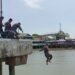 Upacara Kenaikan Pangkat 6 Prajurit Lanal TBK Dengan Tradisi TNI-AL