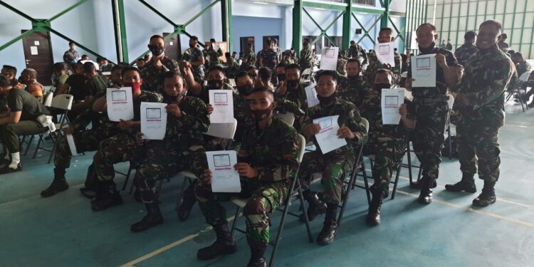 Trimatra Di Natuna Sukseskan Suntik Vaksin Covid 19