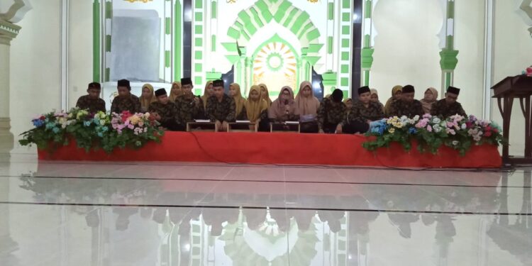 Binaan Pokjaluh Singkil Kumandangkan Salawat Al Qiram Pada Peringatan Isra’ Mi’raj