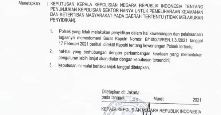 Kapolres Palas: Polsek Sosopan Tidak Lagi Tangani Penyidikan