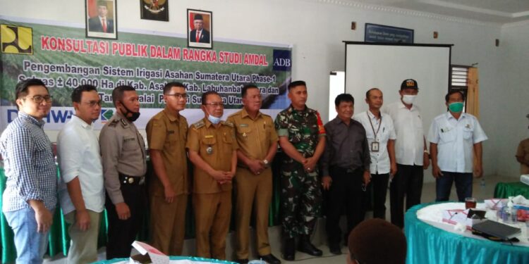 Konsultasi Publik Studi Amdal Pengembangan Sistem Irigasi Asahan Sumut Phase-1 Seluas 40.000 Ha