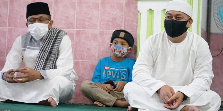 Bupati Lingga Safari Ramahdan Perdana 2021 Di Desa Merawang