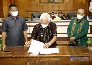 Rapat Paripurna DPRD Asahan Bahas Rancangan Awal RPJMD Tahun 2021-2026