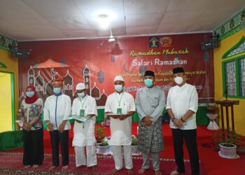KEMENKUMHAM Kepri Bersama Rutan Kelas II Tanjungbalai Karimun Laksanakan Safari Ramadhan