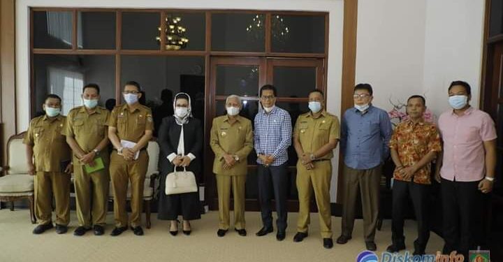 Bupati Asahan Terima Kunker Badan Pembentukan Peraturan Daerah DPRD Provsu