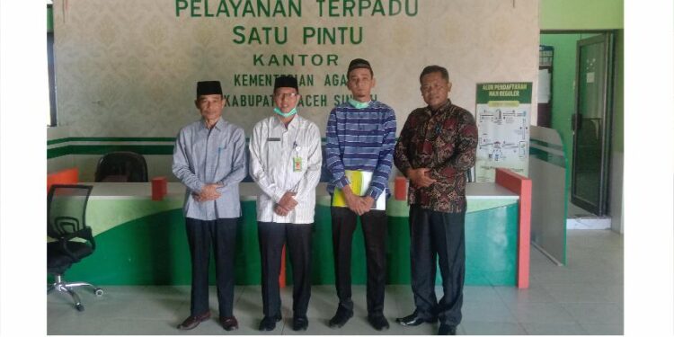 Kanwil Kemenag Aceh Lakukan Monev ke KUA Gumer