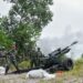 Pastikan Latihan Berjalan Aman, Danpasmar 1 Coba Meriam Howitzer 105