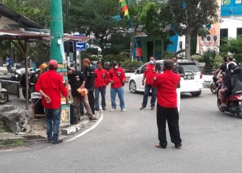 Memupuk Toleransi, GAMAWA Bersama PBB Bagikan Ratusan Paket Makanan Berbuka Puasa