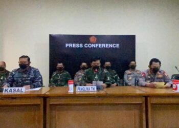 Panglima TNI : 53 Personel Awak KRI Nanggala-402 Gugur