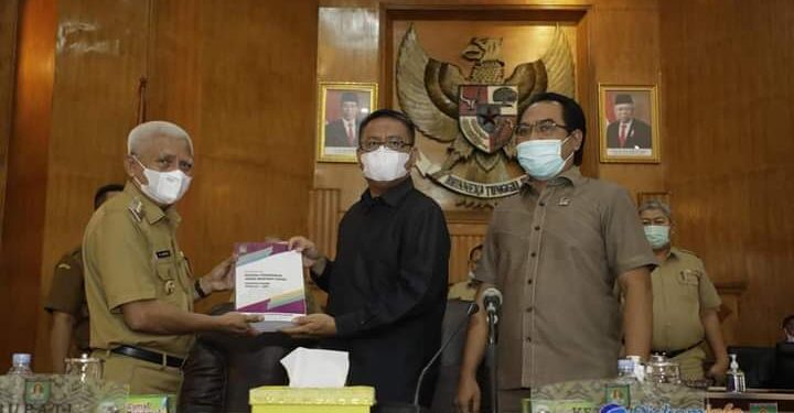 Bupati Asahan Sampaikan Rancangan Awal RPJMD Kabupaten Asahan Tahun 2021-2026
