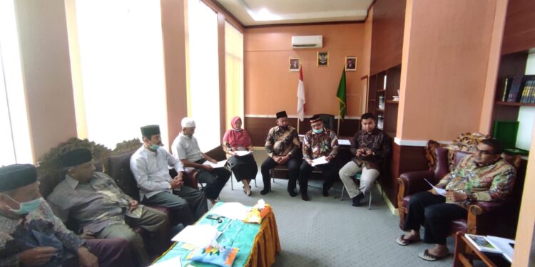 Kemenag Aceh Singkil Gelar Rapat Penentuan Zakat Fitrah Tahun 1442 H