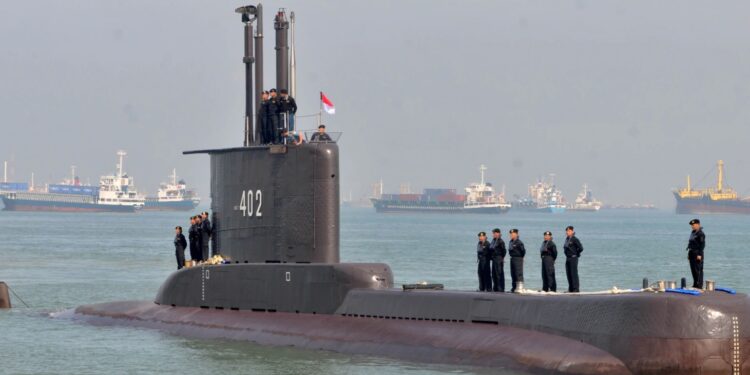 Oksigen KRI Nanggala Menipis, Kapal Perang Australia Dan Singapura Diterjunkan Lakukan Pencarian
