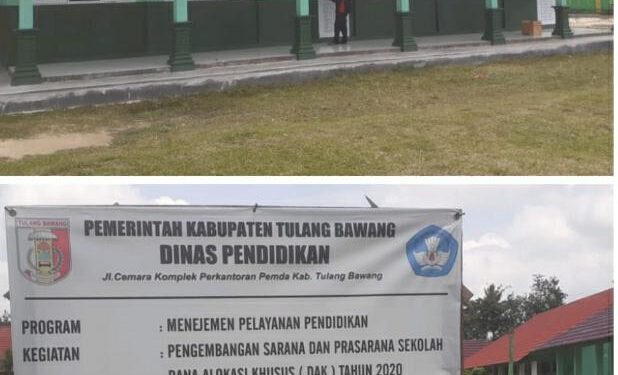 Penggunaan Dana BOS SDN 01 Bina Bumi Dipertanyakan, Diduga Ada Peyimpangan